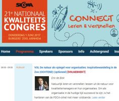 Inspiratiewandelingen tijdens kwaliteitscongres gewaardeerd met een 8,3
