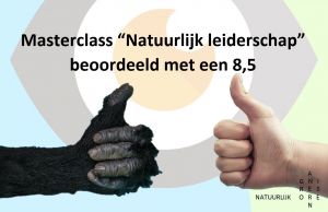 Masterclass Natuurlijk leiderschap beoordeelt met een 8,5